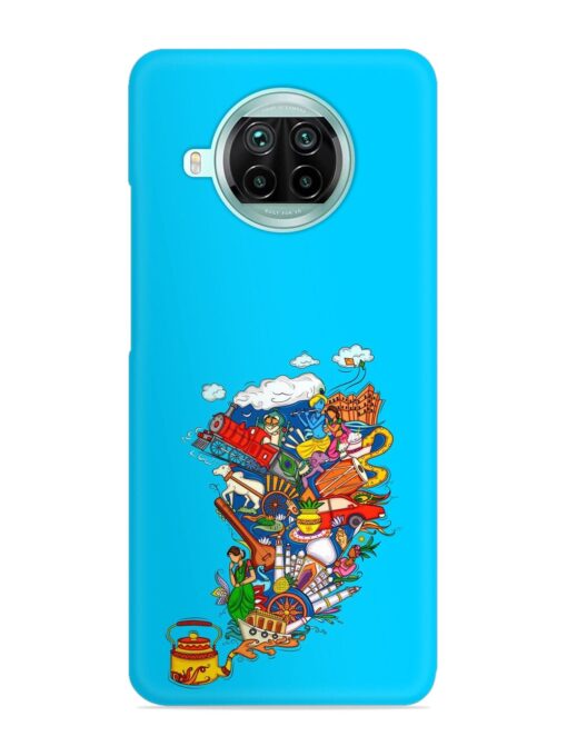 Vector Design Indian Snap Case for Xiaomi Mi 10I (5G) Zapvi