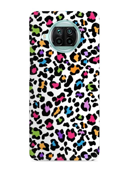 Seamless Leopard Pattern Snap Case for Xiaomi Mi 10I (5G)