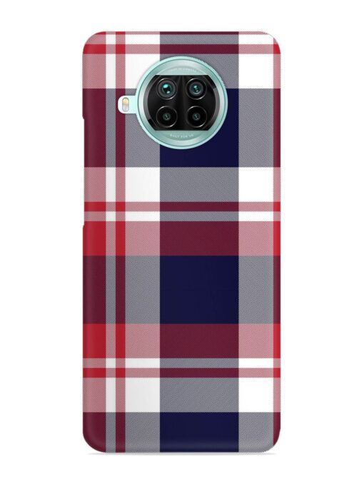 Classic Plaid Tartan Snap Case for Xiaomi Mi 10I (5G)