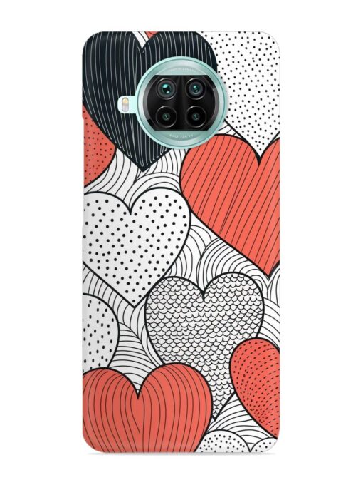 Girly Heart Seamless Snap Case for Xiaomi Mi 10I (5G)