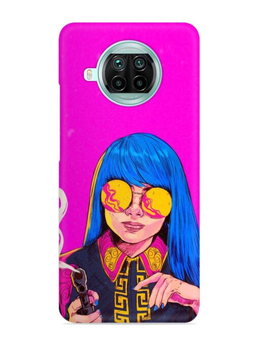 Aesthetic Anime Girl Snap Case for Xiaomi Mi 10I (5G)