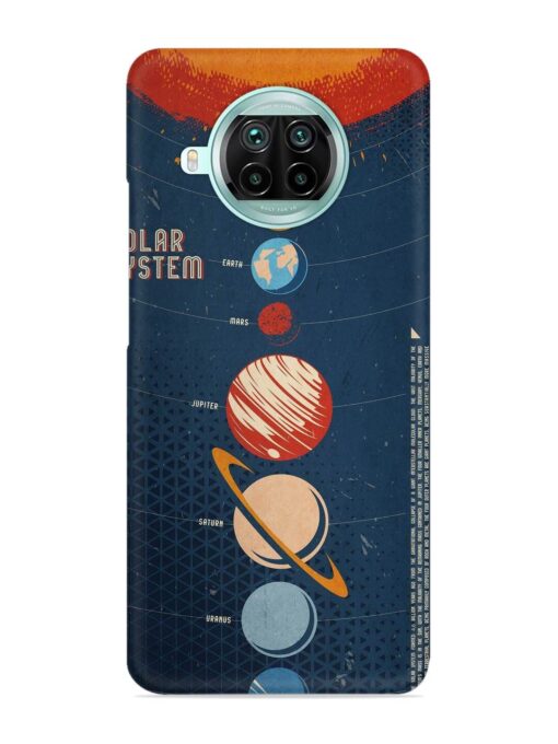 Solar System Vector Snap Case for Xiaomi Mi 10I (5G)