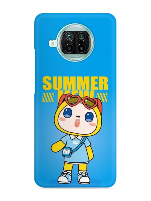 Summer Mew Cartoon Snap Case for Xiaomi Mi 10I (5G)