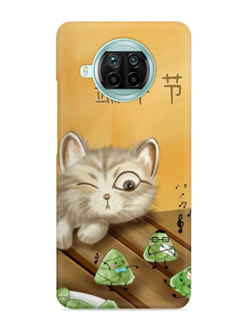 Cat Scorpion Dancing Snap Case for Xiaomi Mi 10I (5G)