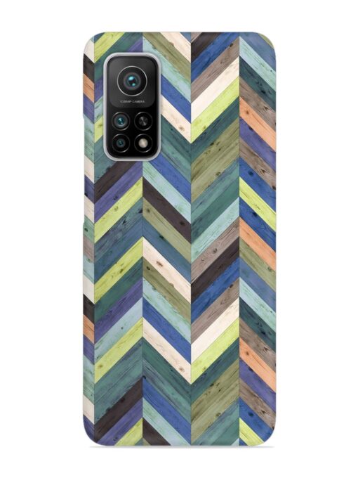 Chevron Random Color Snap Case for Xiaomi Mi 10T (5G)