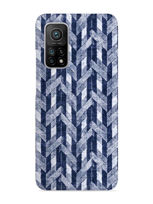 Abstract Herringbone Motif Snap Case for Xiaomi Mi 10T (5G) Zapvi