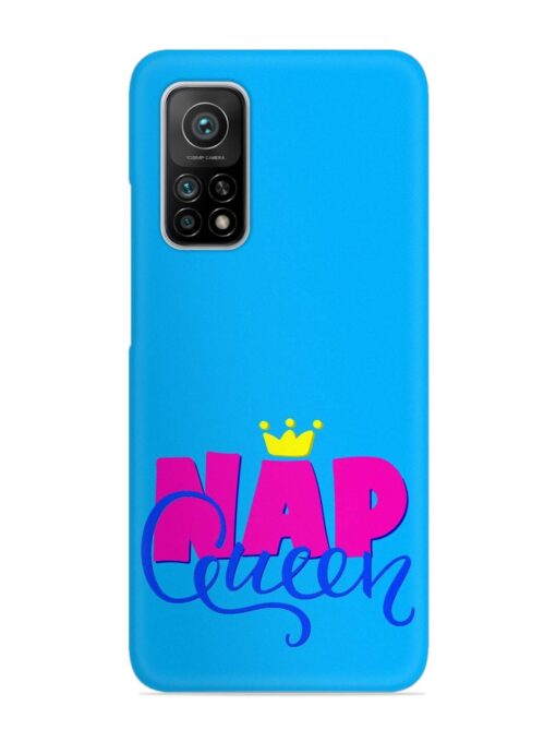 Nap Queen Quote Snap Case for Xiaomi Mi 10T (5G) Zapvi