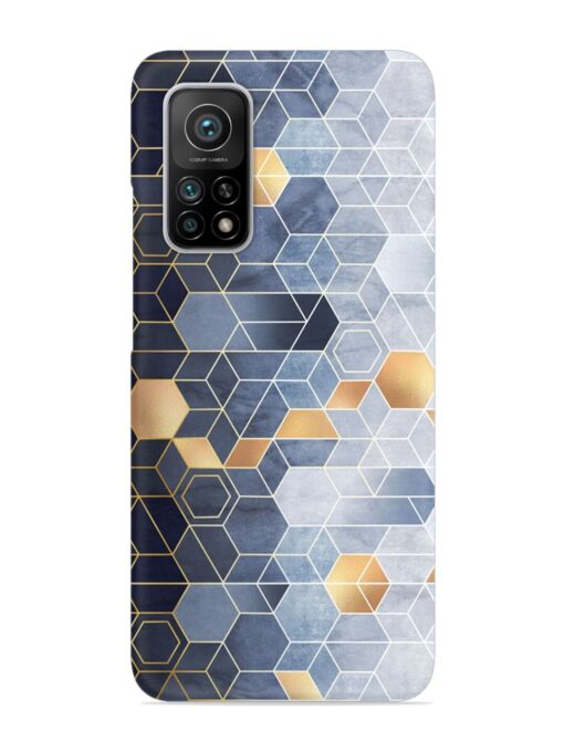 Geometric Abstraction Hexagons Snap Case for Xiaomi Mi 10T (5G) Zapvi