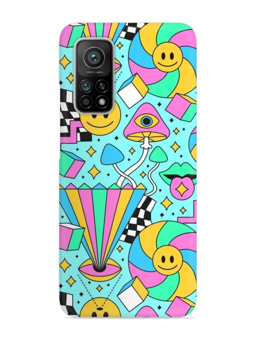 Trippy Rainbow 60S Snap Case for Xiaomi Mi 10T (5G)