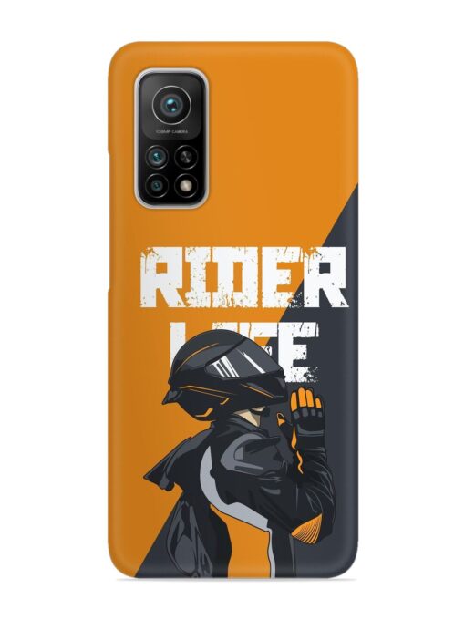 Rider Life Snap Case for Xiaomi Mi 10T (5G) Zapvi