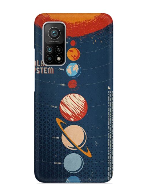 Solar System Vector Snap Case for Xiaomi Mi 10T (5G) Zapvi