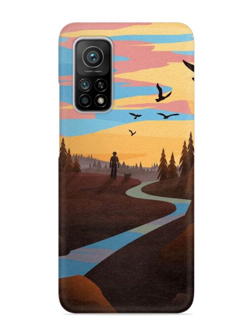 Natural Landscape Art Snap Case for Xiaomi Mi 10T (5G) Zapvi