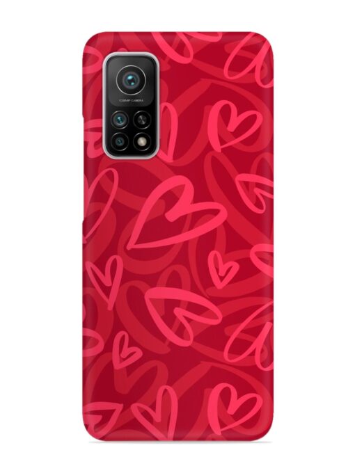 Seamless Romantic Pattern Snap Case for Xiaomi Mi 10T Pro (5G)