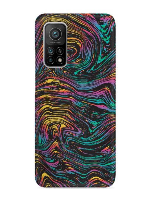 Abstract Liquid Colors Snap Case for Xiaomi Mi 10T Pro (5G) Zapvi