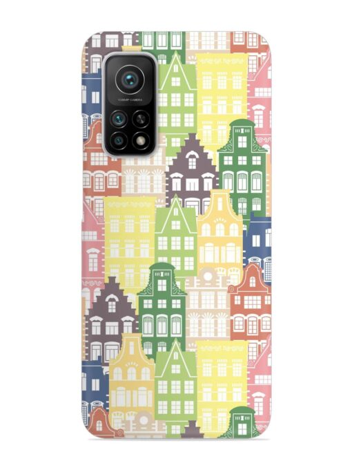 Seamless Shapes Pattern Snap Case for Xiaomi Mi 10T Pro (5G)