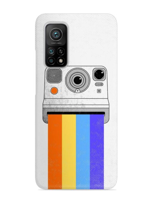 Retro Camera Art Snap Case for Xiaomi Mi 10T Pro (5G)