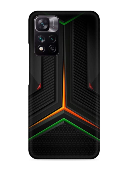 Orange Triangle Light Snap Case for Xiaomi Mi 11I (5G)