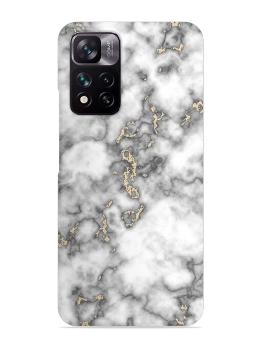 Gray And Gold Marble Snap Case for Xiaomi Mi 11I (5G)