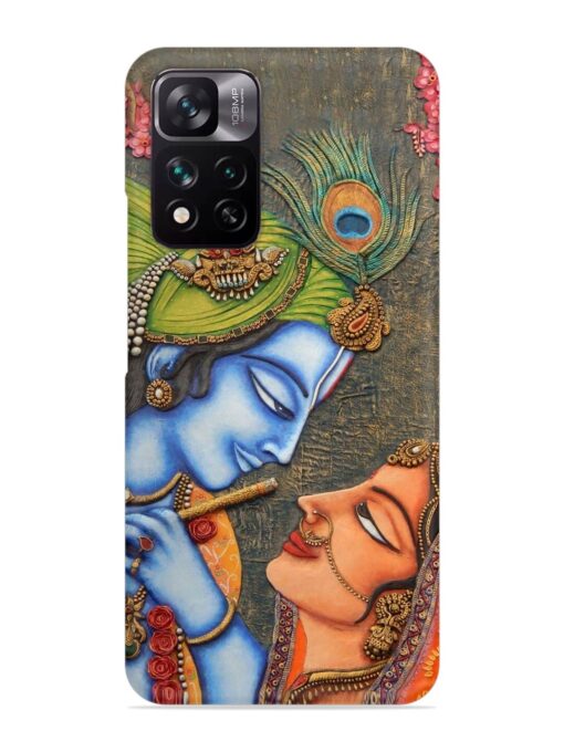 Lord Radha Krishna Flute Art Snap Case for Xiaomi Mi 11I (5G)