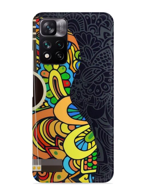 Guitar Vector Art Snap Case for Xiaomi Mi 11I (5G) Zapvi