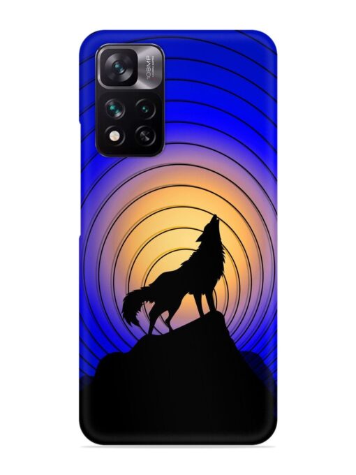 Fox Roaring Design Snap Case for Xiaomi Mi 11I (5G) Zapvi