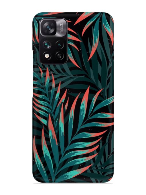 Green Leaf Art Snap Case for Xiaomi Mi 11I (5G)