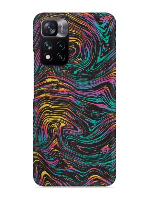 Abstract Liquid Colors Snap Case for Xiaomi Mi 11I (5G) Zapvi