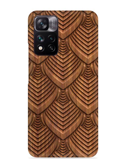 Carved Pattern On Snap Case for Xiaomi Mi 11I (5G)