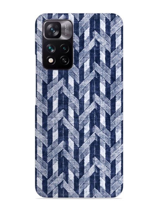 Abstract Herringbone Motif Snap Case for Xiaomi Mi 11I (5G) Zapvi