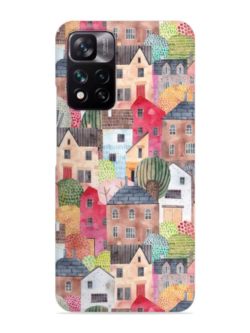 Abstract Seamless Pattern Snap Case for Xiaomi Mi 11I (5G) Zapvi