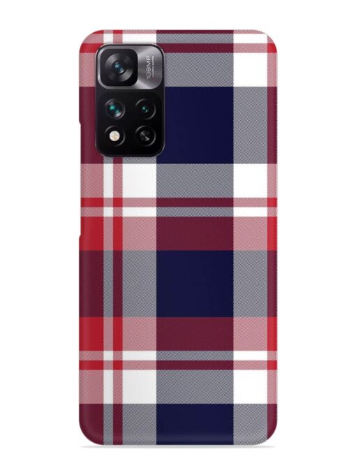 Classic Plaid Tartan Snap Case for Xiaomi Mi 11I (5G)