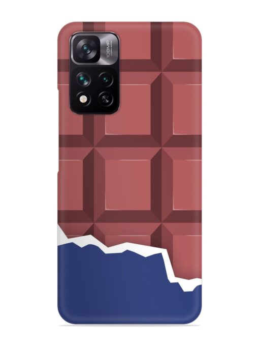 Chocolate Vector Art Snap Case for Xiaomi Mi 11I (5G)