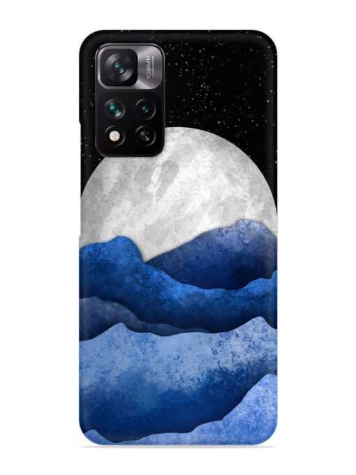 Full Moon Mountain Vector Snap Case for Xiaomi Mi 11I (5G)