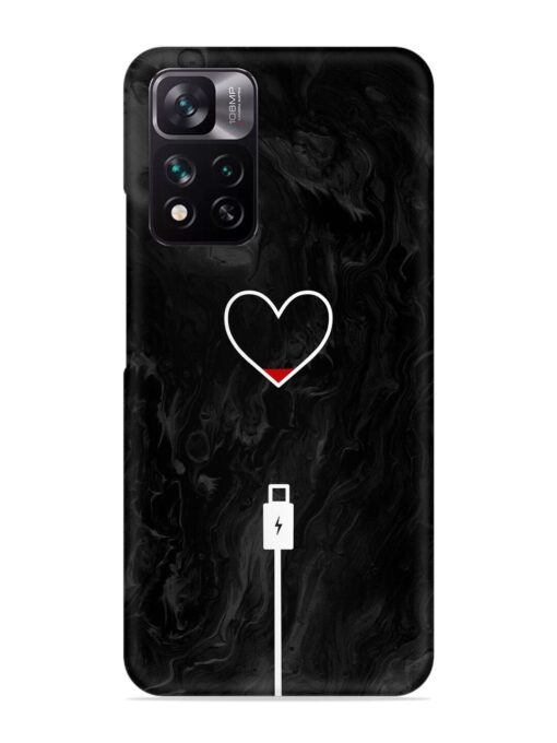 Heart Charging Vector Snap Case for Xiaomi Mi 11I (5G)