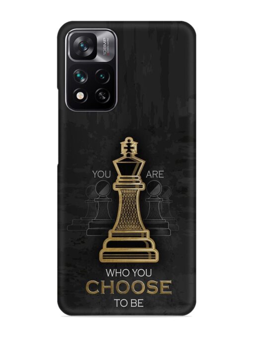 You Are Who Choose To Be Snap Case for Xiaomi Mi 11I Hypercharge (5G) Zapvi