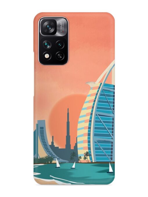 Dubai Architectural Scenery Snap Case for Xiaomi Mi 11I Hypercharge (5G) Zapvi