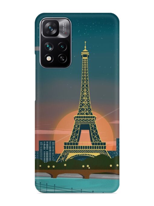 Scenery Architecture France Paris Snap Case for Xiaomi Mi 11I Hypercharge (5G) Zapvi