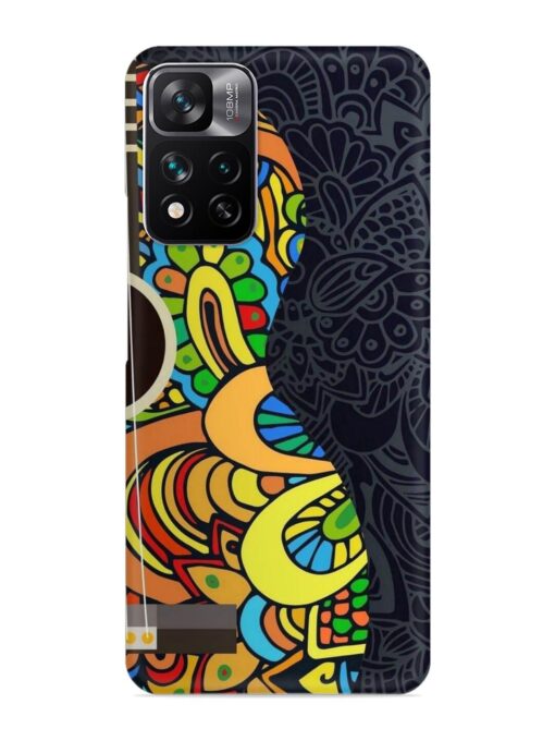 Guitar Vector Art Snap Case for Xiaomi Mi 11I Hypercharge (5G)