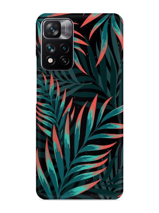 Green Leaf Art Snap Case for Xiaomi Mi 11I Hypercharge (5G)