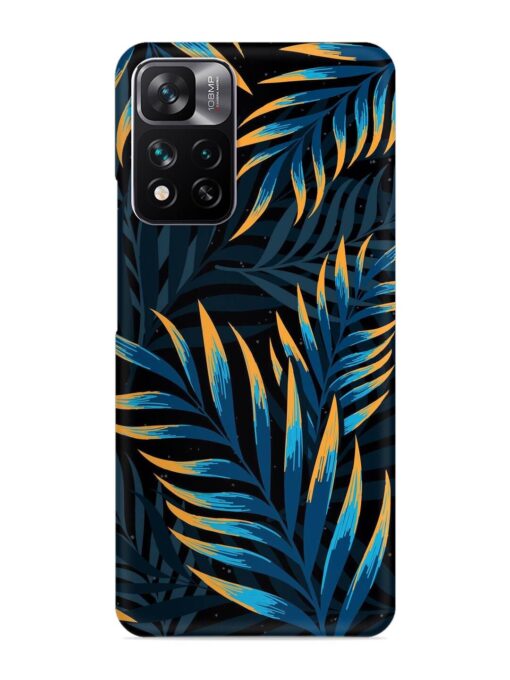 Abstract Leaf Art Snap Case for Xiaomi Mi 11I Hypercharge (5G) Zapvi