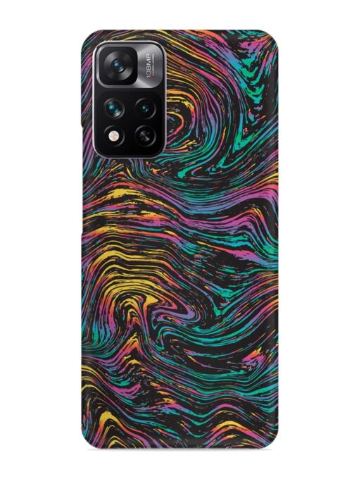 Abstract Liquid Colors Snap Case for Xiaomi Mi 11I Hypercharge (5G) Zapvi