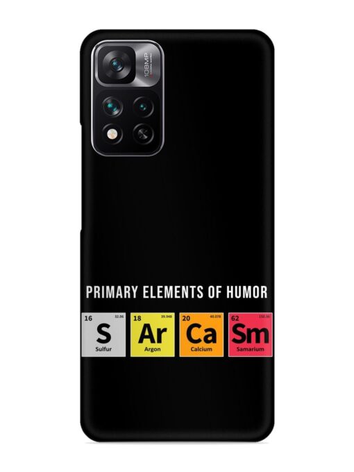 Primary Elements Humor Snap Case for Xiaomi Mi 11I Hypercharge (5G) Zapvi