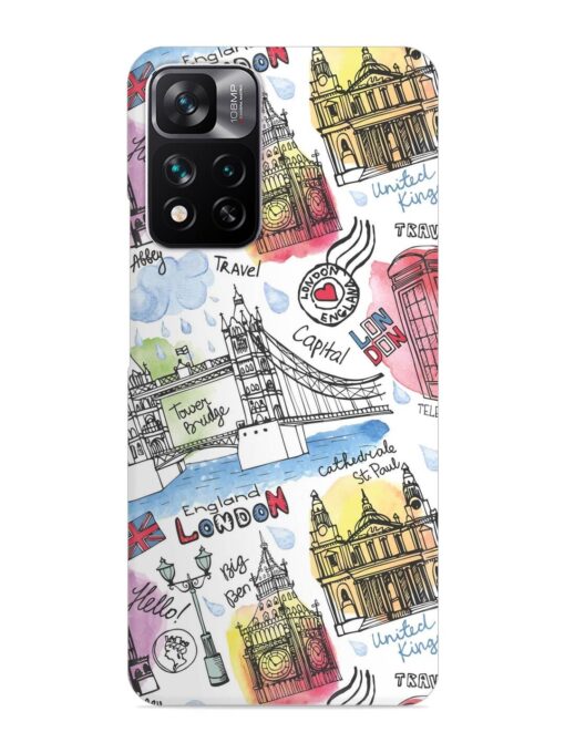 Vector London Landmark Snap Case for Xiaomi Mi 11I Hypercharge (5G)