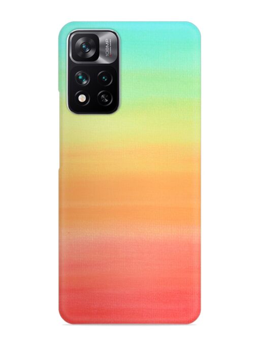 Background Sky Watercolor Snap Case for Xiaomi Mi 11I Hypercharge (5G)