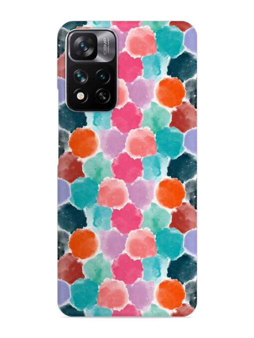 Colorful Seamless Pattern Snap Case for Xiaomi Mi 11I Hypercharge (5G)