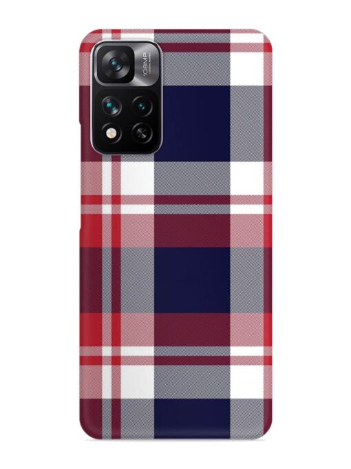 Classic Plaid Tartan Snap Case for Xiaomi Mi 11I Hypercharge (5G)