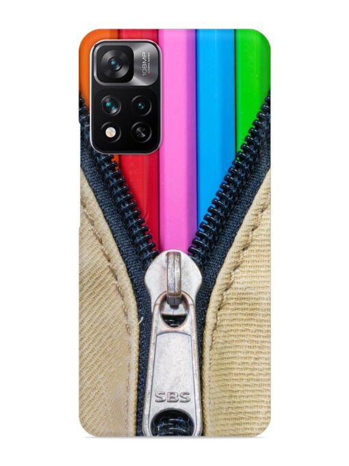 Zip In Color Snap Case for Xiaomi Mi 11I Hypercharge (5G)