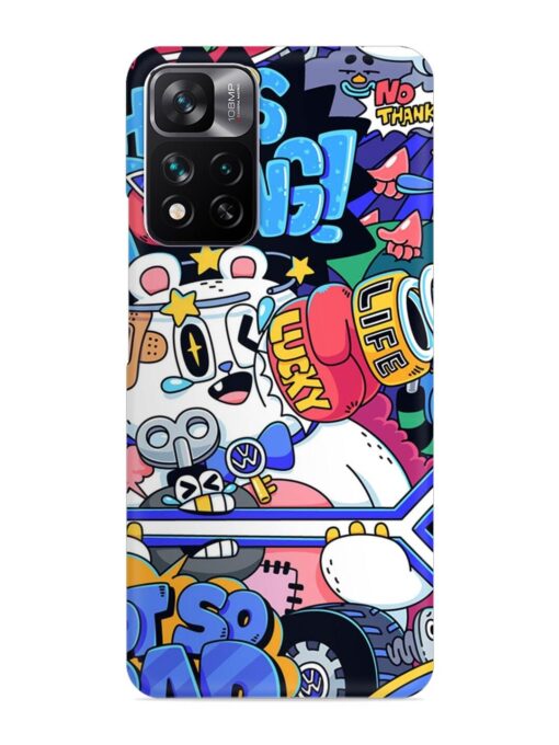 Universal Doodle Snap Case for Xiaomi Mi 11I Hypercharge (5G)