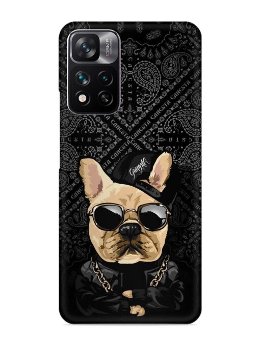 Gangsta Cool Sunglasses Dog Snap Case for Xiaomi Mi 11I Hypercharge (5G)