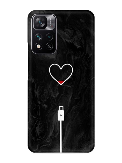 Heart Charging Vector Snap Case for Xiaomi Mi 11I Hypercharge (5G)